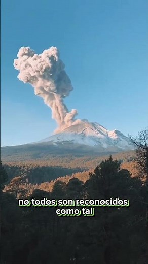 Volcanes en México / ¿Cuántos existen?