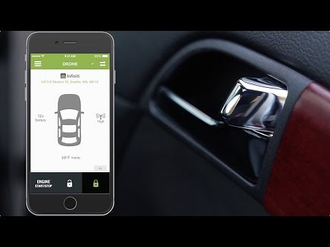 DroneMobile Keyless Entry, Locking, and Unlocking