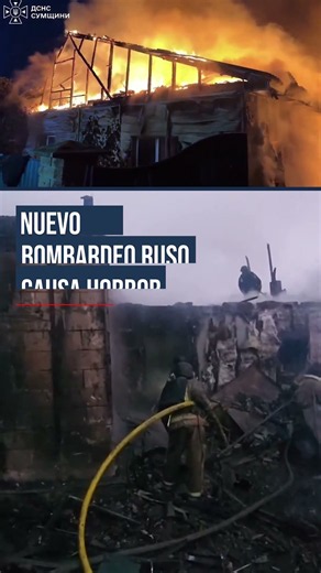 🇺🇦💥 Tres civiles muertos en un ataque ruso contra Sumy