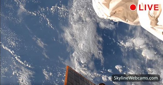 【LIVE】 Webcam en direct Station spatiale internationale | SkylineWebcams