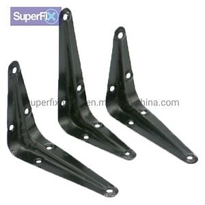 [Hot Item] Iron Shelf Corner Bracket Stainless Steel Wall Mounted Shelf Support Heavy Duty Angle Shape for Bedroom