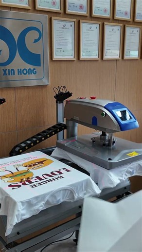 Dual Station Heat Press Machine | Full T-Shirt Printing Workflow #heatpress #tshirtdesign