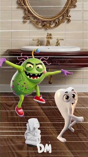 🦷🪥 Brush Your Teeth PoliceGirl #kidssong ‪@dominoki‬