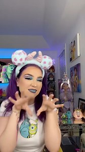 Monsters Inc. makeup💜🩵💜 | Liven Family