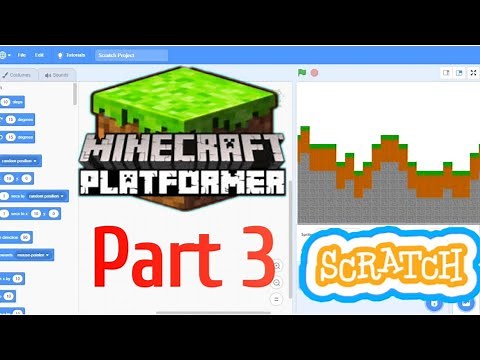 Minecraft Platformer In Scratch | In Hindi Part 3 | How To Make Minecraft Platformer In Scratch