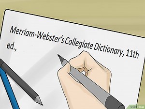 Como Citar Un Diccionario Mla