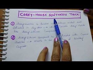 Corey-house synthesis Trick(Gilman's Reagent)