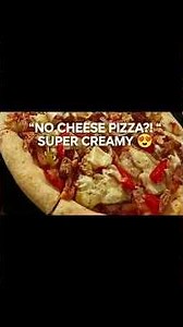 No Cheese Pizza?! Creamy White Sauce Magic 🍕😱