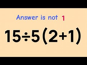 Can You Solve This Simple Math Problem?