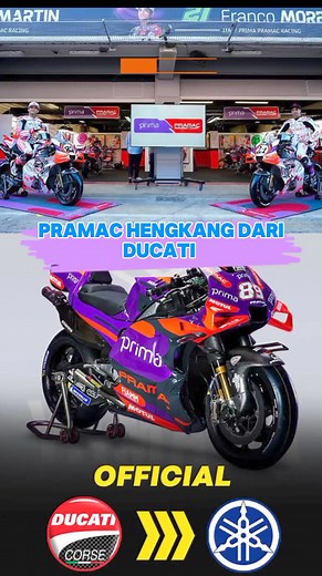 1K reactions · 116 comments | Pramac Racing Hengkang Dari Ducati Corse #motogp24 MotoGP | Yuda Prasetya | Facebook