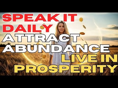 Affirmation For Wealth And Prosperity, Powerful Daily Affirmations to Attract Abundance ✨💰