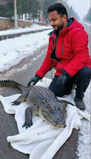 Injured Crocodile Rescue 🐊 | Heart Touching Wildlife Rescue & Recovery Story #rescueefforts #rescue