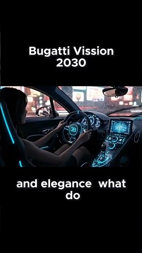 Bugatti Vision 2030 A Bold Leap Into a Limit
