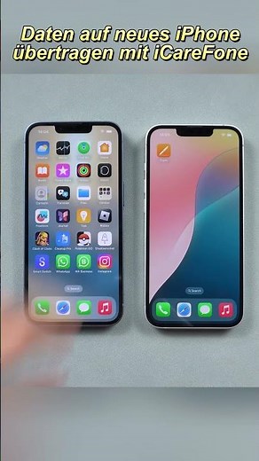 Daten auf neues iPhone übertragen mit iCareFone #datenübertragen #shorts