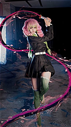 𝙎𝙚𝙣𝙥𝙖𝙞 梅迪 on Instagram: "Mitsuri kanroji #cosplay"