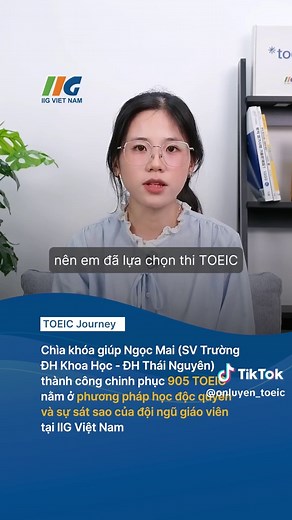 Phương pháp học TOEIC hiệu quả tại IIG Việt Nam