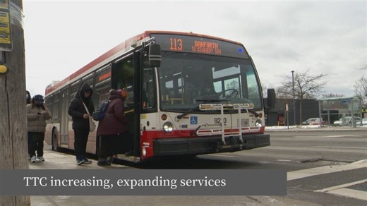 TTC announces increase in service just in time for back-to-school