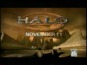 【4K60帧怀旧游戏广告】2004年 微软 Xbox 《光环2》 电视广告_光环_童年回忆