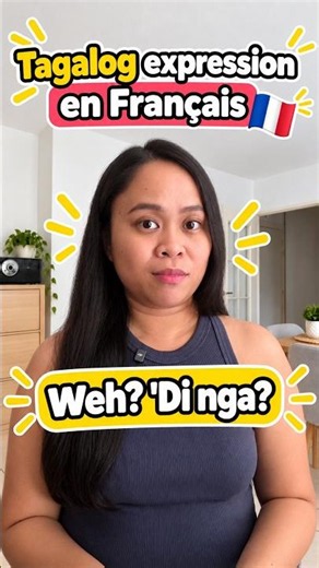 Say "Weh? Di nga?" the FRENCH way! 🥖 #speakfrench