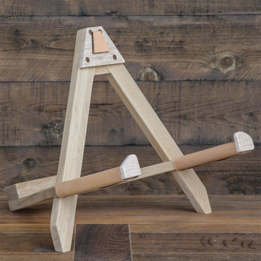 Handmade White Oak Acoustic Guitar Stand – Solid Wood, American Made, Custom Engraving Available - Etsy