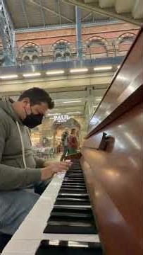 Playing Hans zimmer- Time - on public piano.