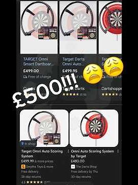 I built my own #darts scoring system for under £50 instead of £500!!