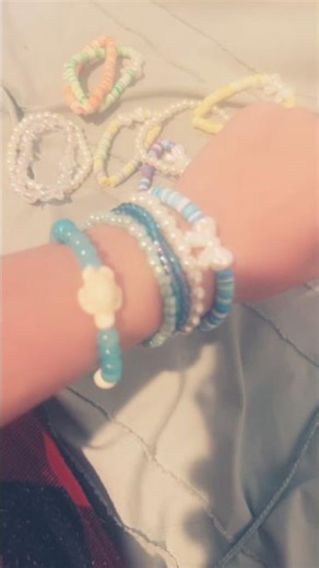 My stack for the day! What do we think? #bracelet #trending#fyp