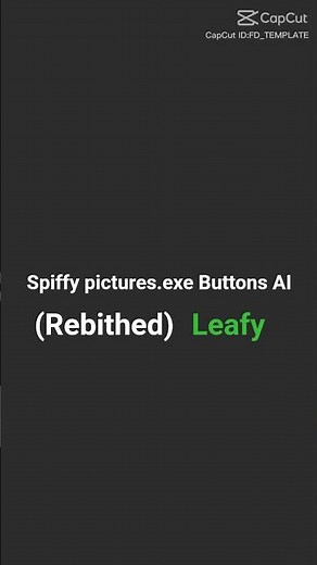 Spiffy pictures.exe Buttons AI (Rebithed)