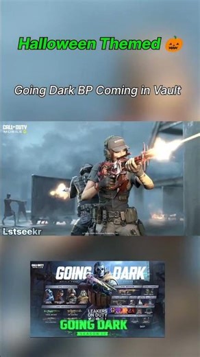 CODM Season 9 Midnight Rumble: Halloween Update + Going Dark BP Vault 🎃🔥 | CODM Shorts | Lstseekr
