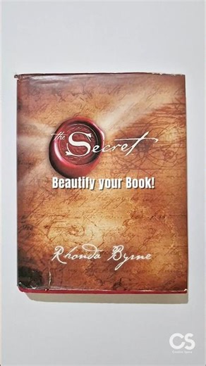 Aesthetic Book Cover DIY 📖✨ Simple & Beautiful Decoration