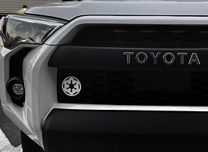 4runner Grille Badge Imperial Logo Emblem Decoration Accessories Customizable Fits Toyota 4runner - Etsy