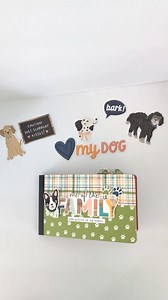 1.7K views · 128 reactions | 4x6 Flipbooks make mini album projects so fun and EASY! @nicolemartel1978 used a red 4x6 flipbook along with the Furbaby Dog collection to create this darling mini album! Come over to the Simple Stories blog for all the details. https://www.simplestories.com/blogs/news #simplestories #shareyourstorysimply #ssfurbabydog #scrapbooking | Simple Stories | Facebook