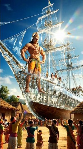 Hanuman Ji Ka Jadui Kanch Ka Jahaj | Amazing Village Fantasy Story