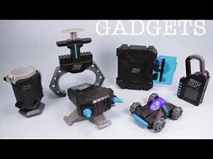 McDonalds Happy Meal Spy Gear Toys 2013 Complete Set Review