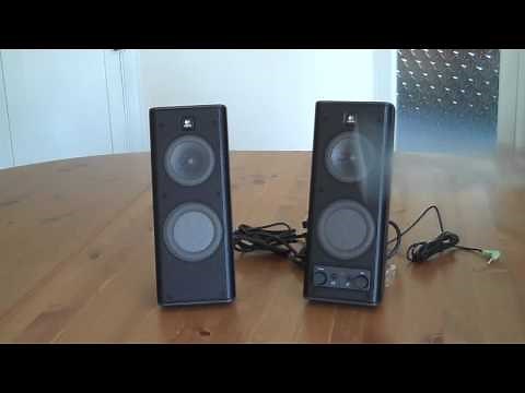 Logitech X-140 Speakers Unboxing & Inside Look