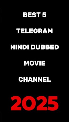 Top 5 Telegram Channels For FREE Hindi Movies 🎬🔥 (2025)