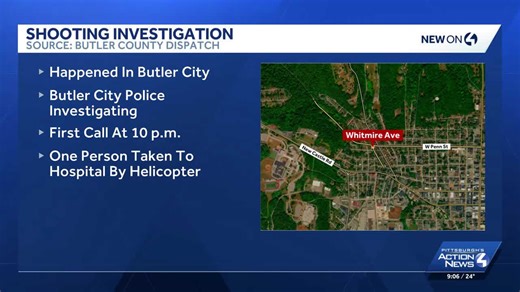 Shooting investigation in Butler County