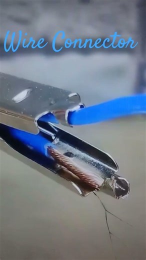 A Great trick top to quickly install a wire Connector.#diy