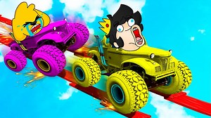 54K views · 2.5K reactions | GTA 5 pero NOS CONVERTIMOS en MONSTER TRUCK!!  TROLLINO vs MIKECRACK vs INVICTOR vs TIMBAVK | ElTrollino Minecraft | Facebook