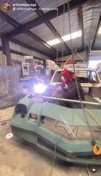 Putting a 79’ Camaro front clip on a 62’ Chevy Corvair part 7 - hood activities continue