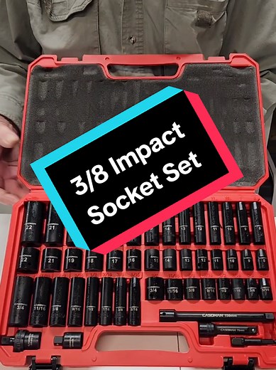 3/8 Impact Socket Set for Essential Tool Needs