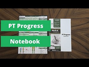 Physical Therapy Template Notebook - Medical Basics Review