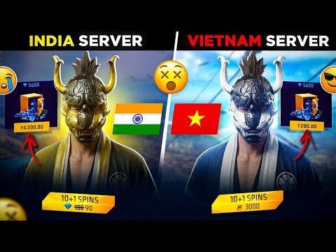 I Tried all servers in Free fire! 🇮🇳 - Gaming with Raahim