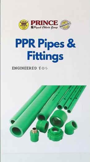 Prince PPR Pipes– Leakproof for Hot & Cold Water | Prince Piyush Chheda Group - Plumbing Solutions