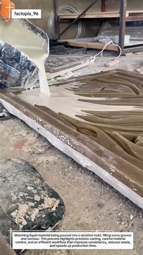 Satisfying Mold Casting Process | Pouring Liquid Material into Custom Form