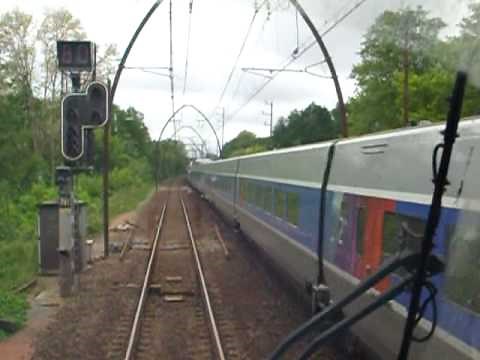 'J'aime le train' Voyage en cabine de conduite AGC B 81 500