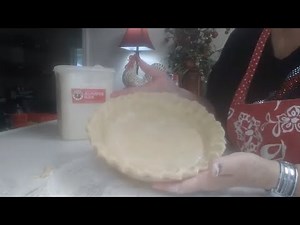 How to make a Pie Crust.