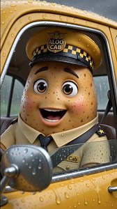 Aloo Cab's Amazing Ride | आलू कैब की गज़ब सवारी 🥔🚕 #shorts