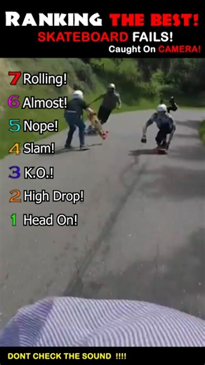 Ranking The Best, Skateboard Fails #shorts