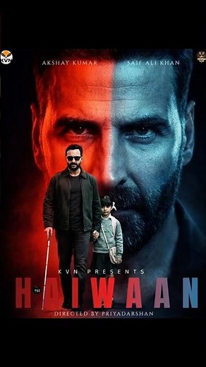 Akshay Kumar & Saif Ali Khan Reunite in Haiwan | Upcoming Bollywood Thriller 2026 #bollywood #movie